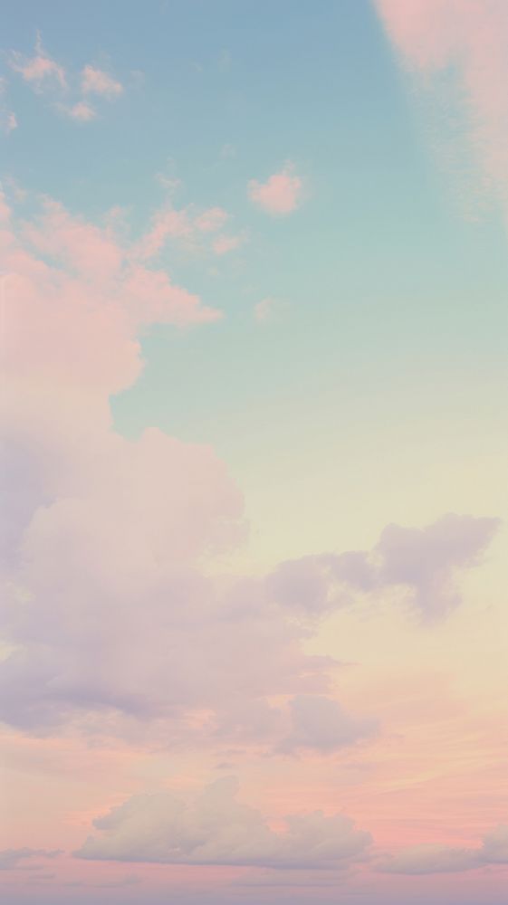 Esthetic sky rainbow landscape wallpaper | Free Photo - rawpixel