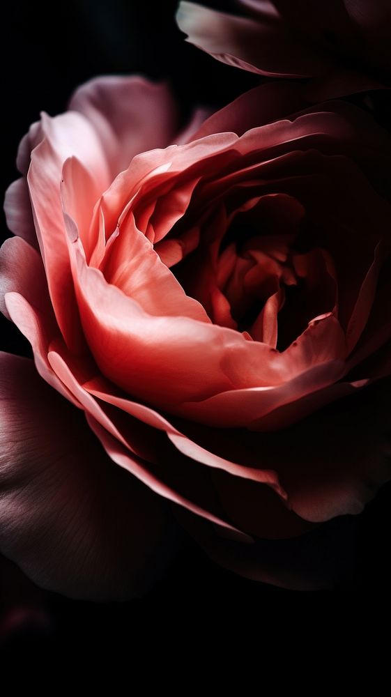  Rose flower petal plant. AI generated Image by rawpixel.
