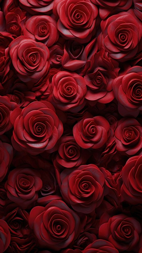 Red roses bas relief pattern | Premium Photo - rawpixel