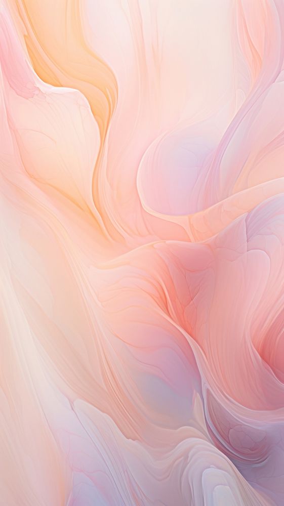 Flowy pastel marble abstract pattern petal.