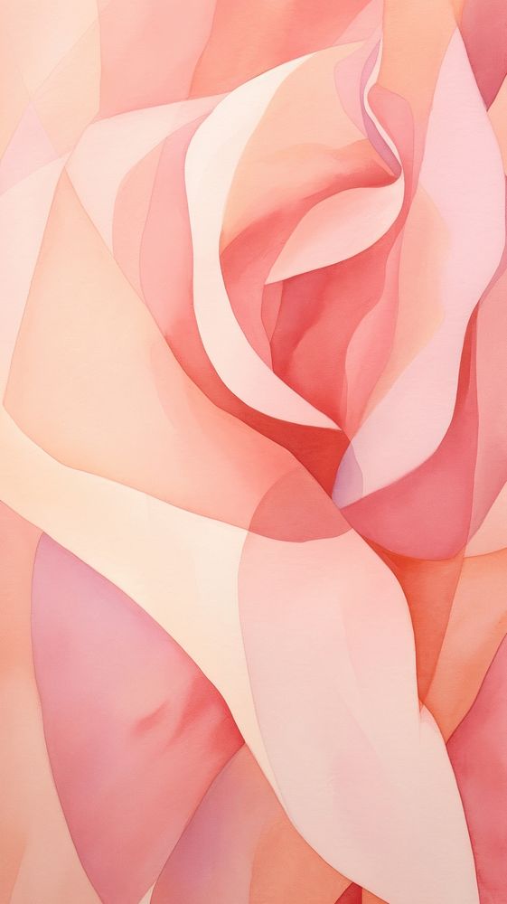 Rose abstract petal silk.