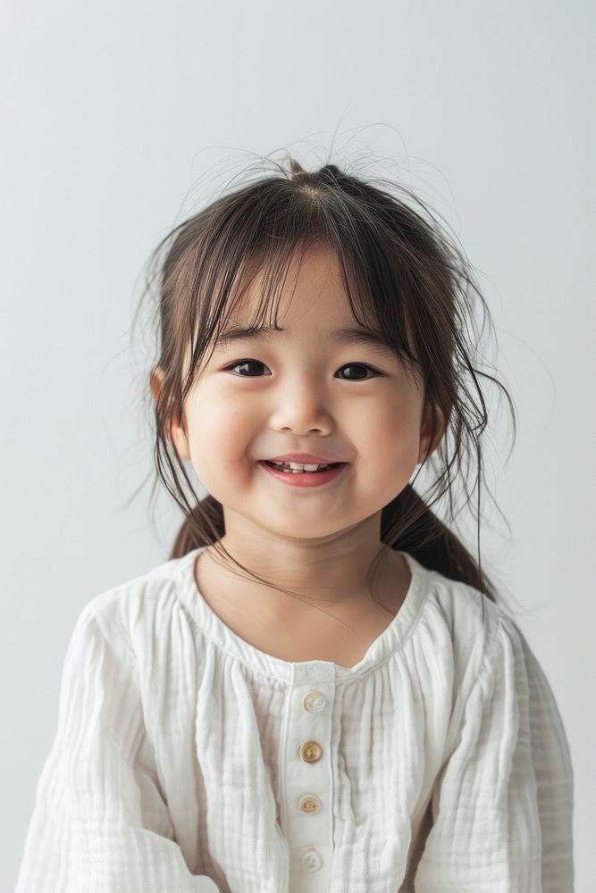 Asian girl photography portrait child.