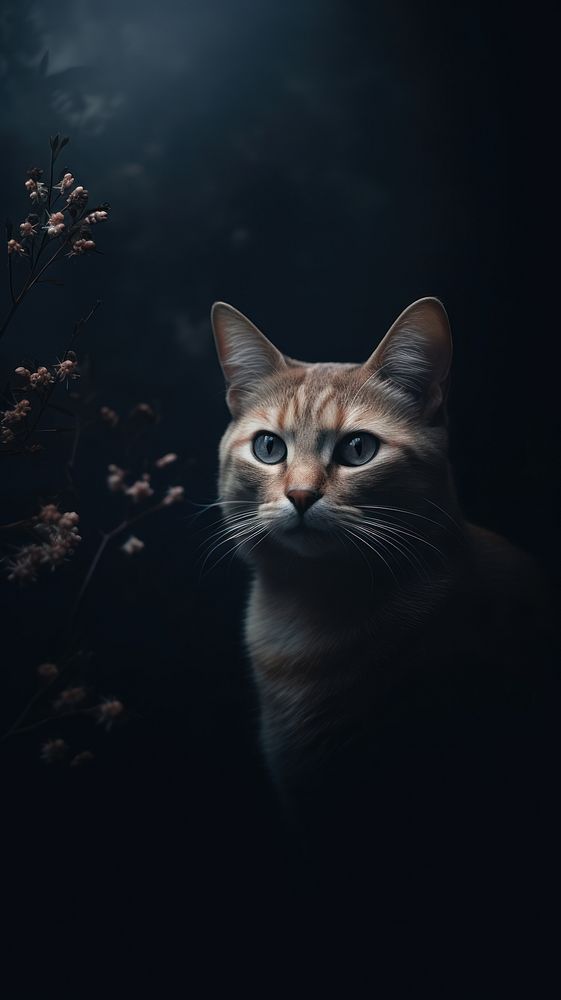  Cat animal mammal kitten. AI generated Image by rawpixel.