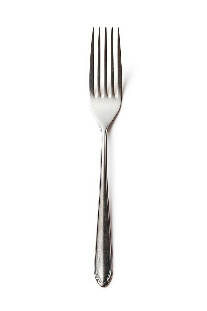 Dining fork spoon white background silverware. AI generated Image by rawpixel.