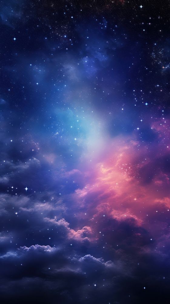  Galaxy astronomy universe outdoors. AI generated Image by rawpixel.