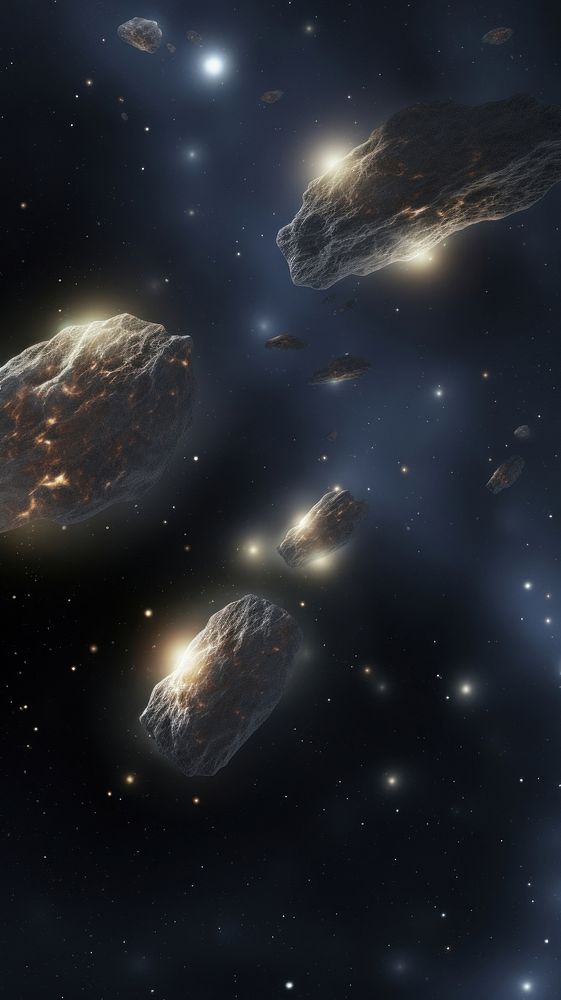  Groups of comets in the universe astronomy outdoors nebula. AI generated Image by rawpixel.