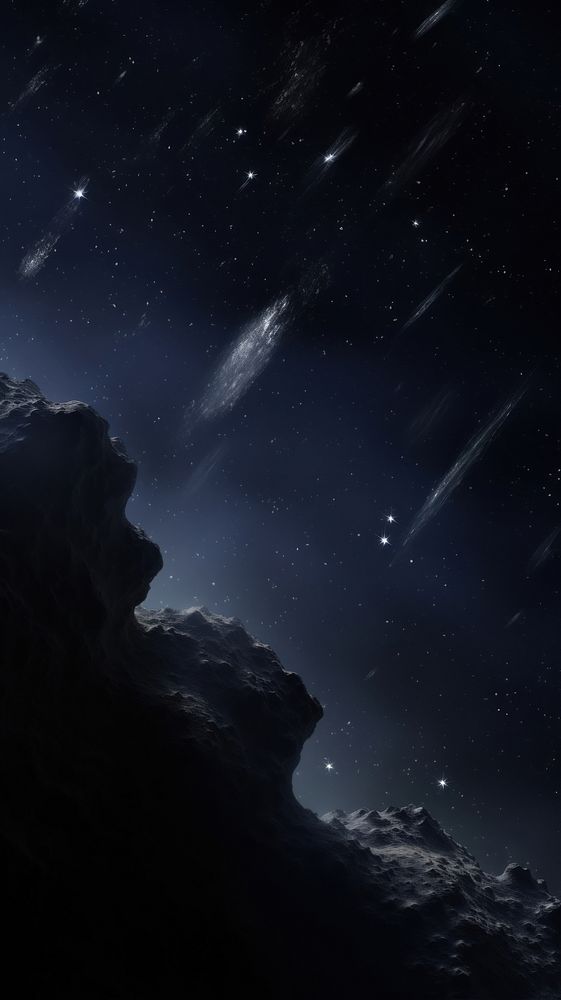  Groups of comets in the universe astronomy outdoors nature. AI generated Image by rawpixel.