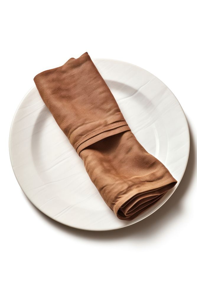 Napkin napkin plate food. AI generated Image by rawpixel.