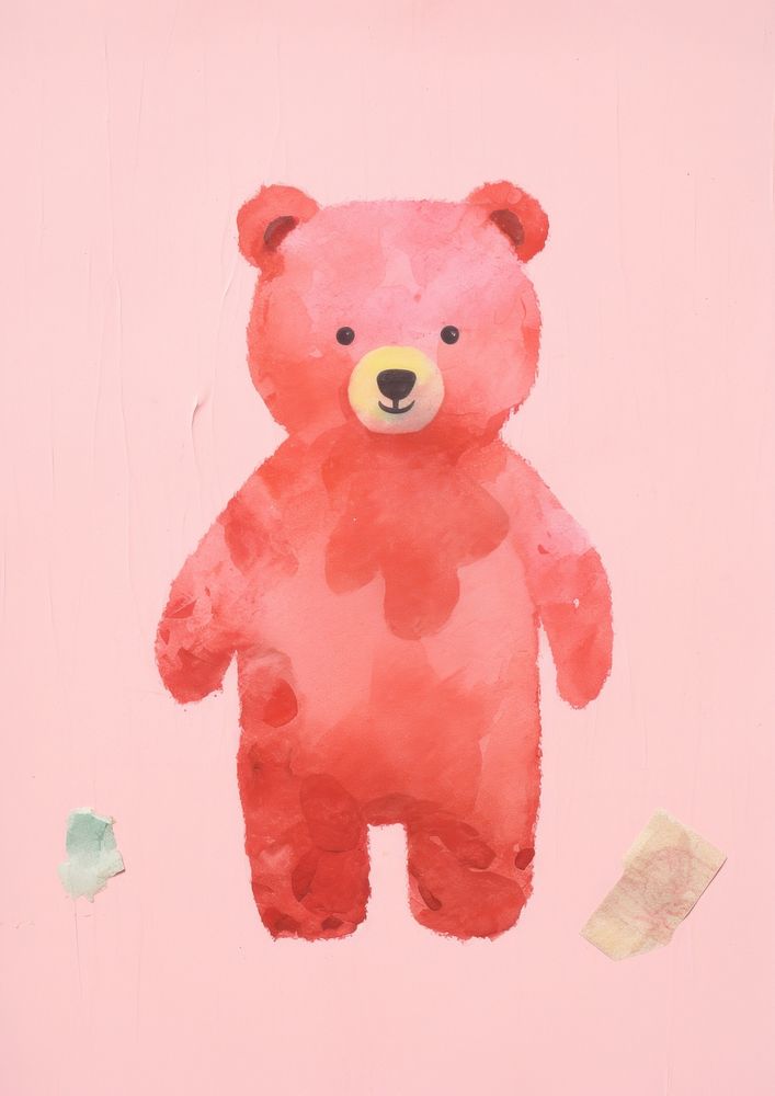Bear art toy anthropomorphic.