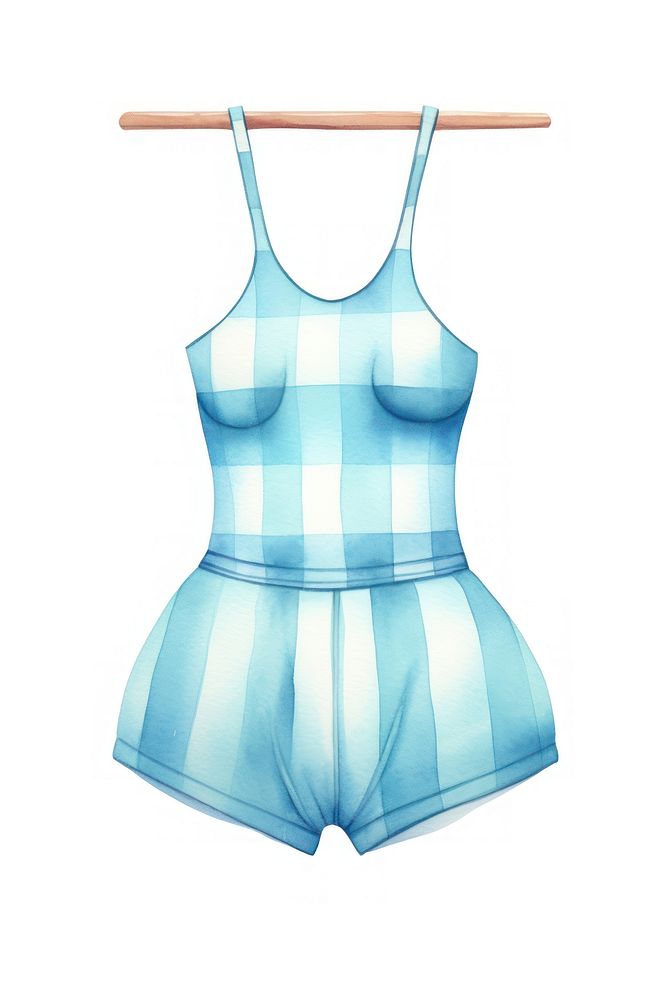 Swimming suit fashion dress white background. AI generated Image by rawpixel.