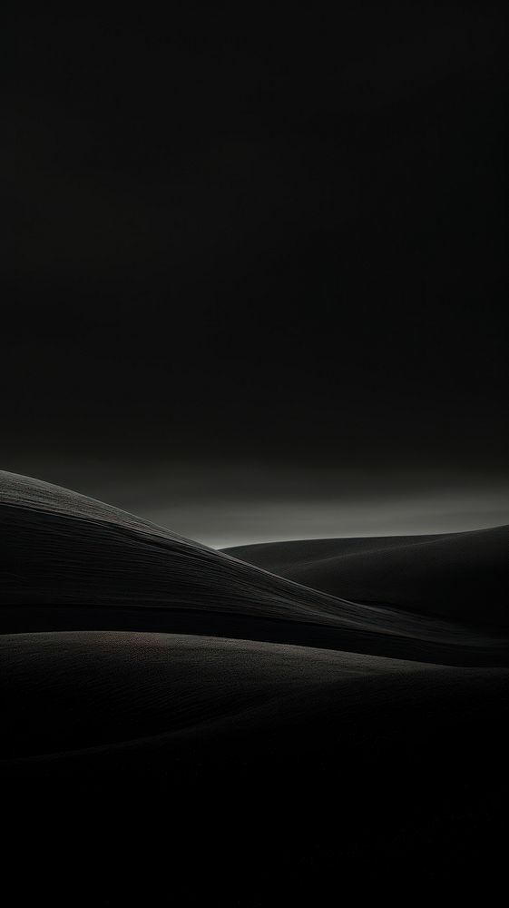  Landscape horizon nature black. AI generated Image by rawpixel.