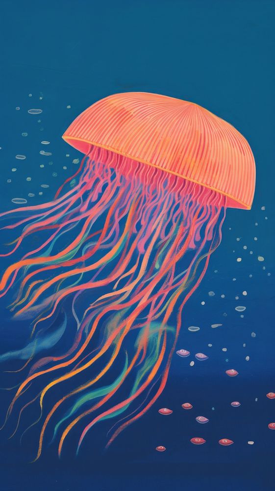 A jellyfish animal invertebrate cephalopod.