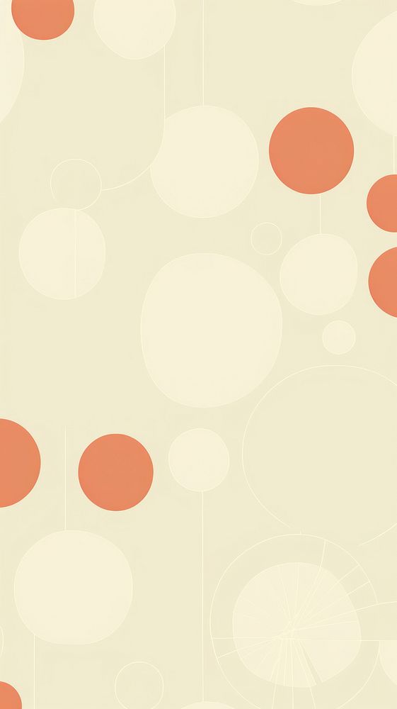  Ladybug pattern wallpaper line. AI generated Image by rawpixel.