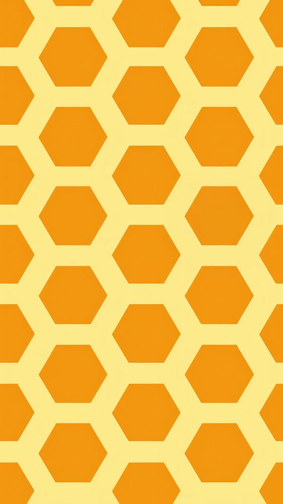  Bee honeycomb pattern line. AI generated Image by rawpixel.