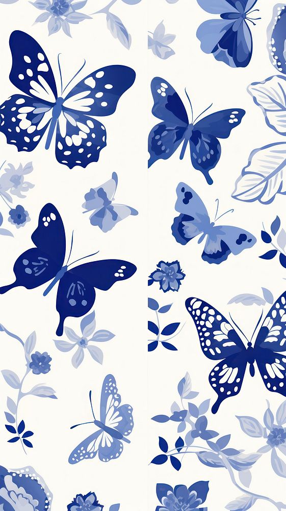 Butterfly backgrounds wallpaper porcelain.