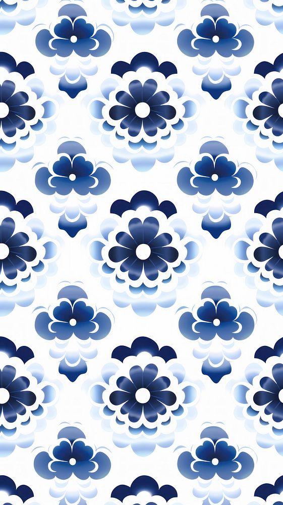 Tile pattern of dumpling backgrounds white blue.