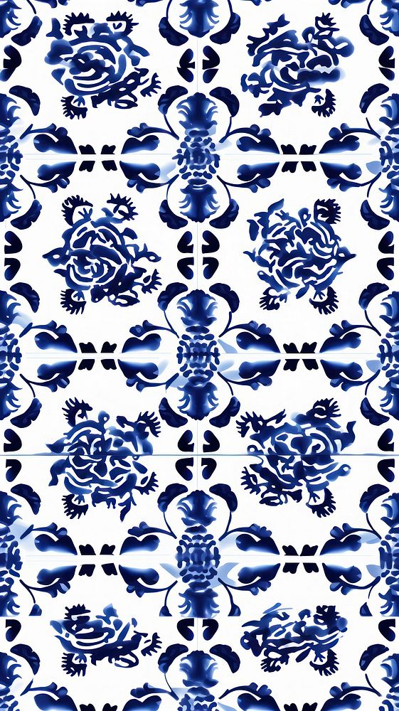 Tile pattern of turtle art backgrounds white.