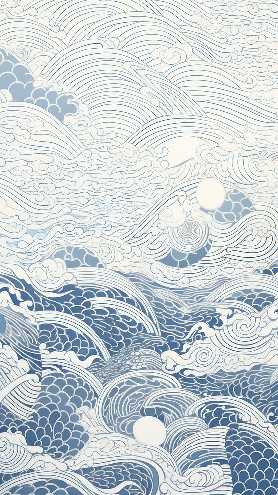  Sea art outdoors pattern. AI generated Image by rawpixel.