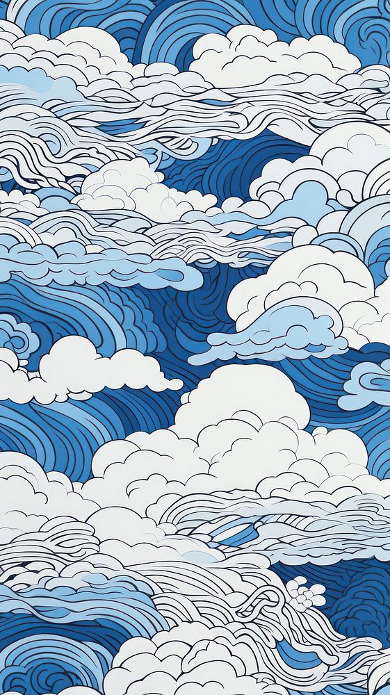  Sea art outdoors pattern. AI generated Image by rawpixel.