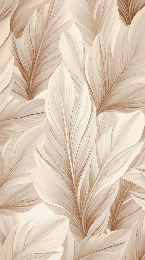 Leaves backgrounds wallpaper pattern. AI generated Image by rawpixel.
