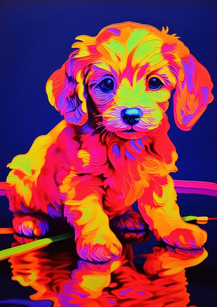 A puppy animal mammal pet. AI generated Image by rawpixel.