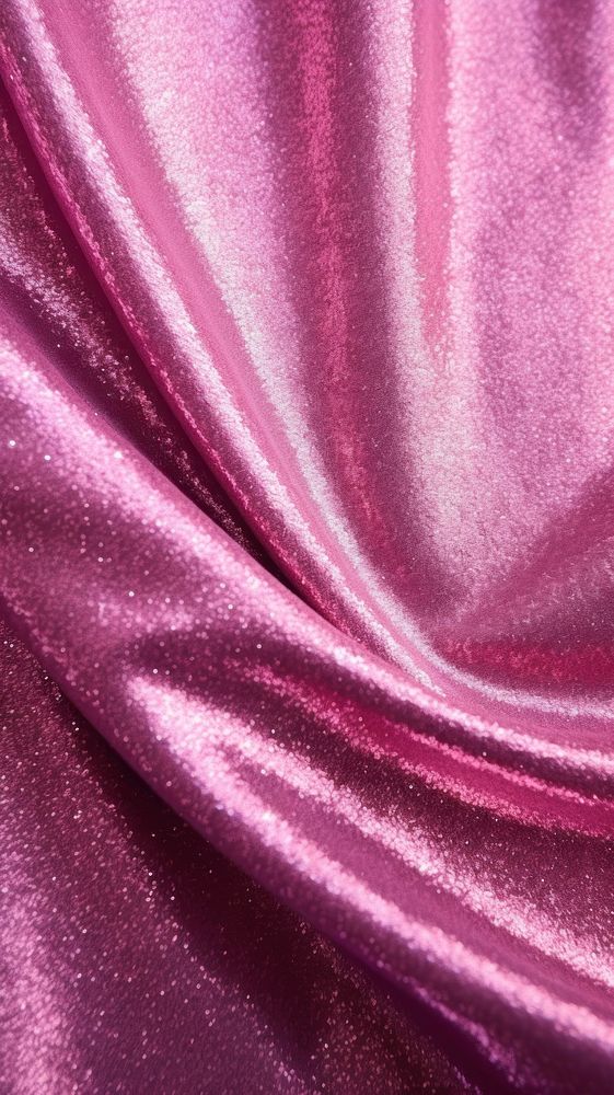 A glitter pink fabric wallpaper backgrounds silk softness.