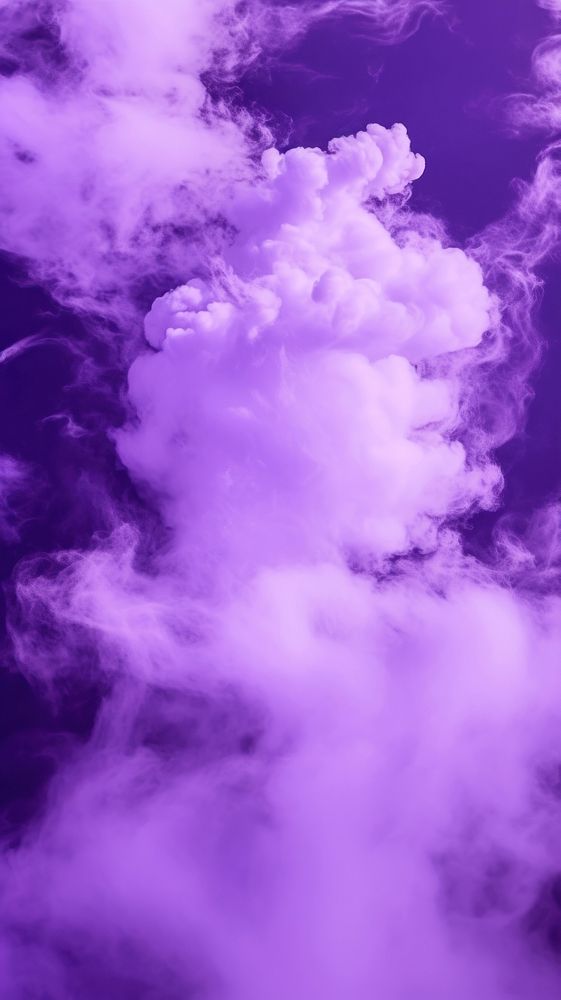  Purple cloud outdoors nature sky. AI generated Image by rawpixel.
