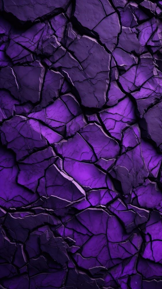  Purple stone crack backgrounds accessories monochrome. AI generated Image by rawpixel.