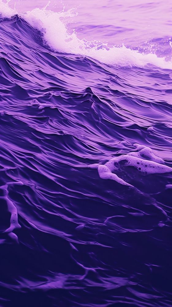 Purple sea wave outdoors nature | Premium Photo - rawpixel