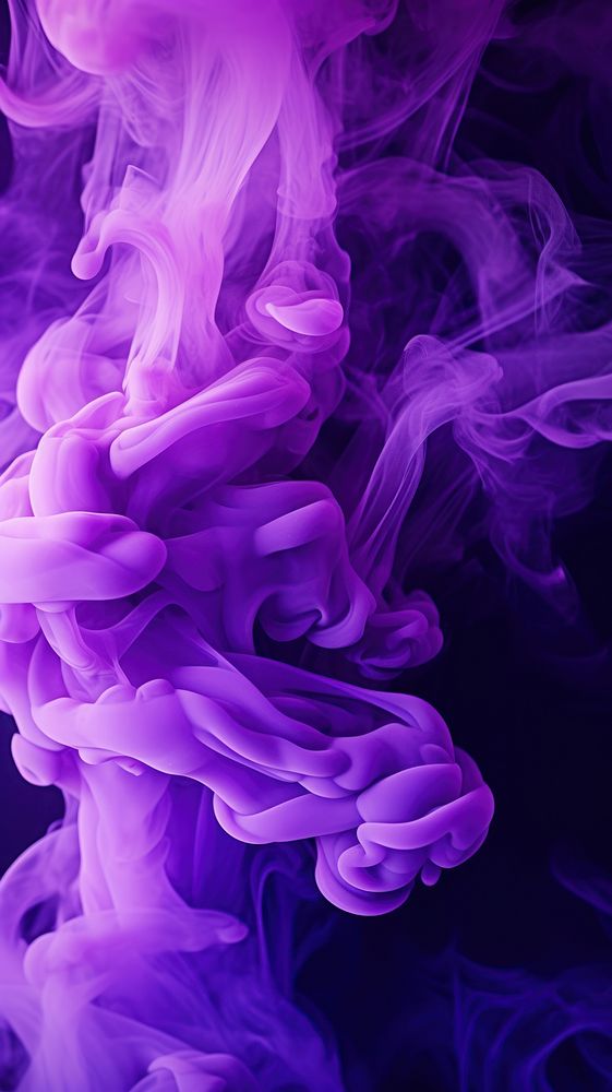  Purple smoke backgrounds fragility abstract. AI generated Image by rawpixel.