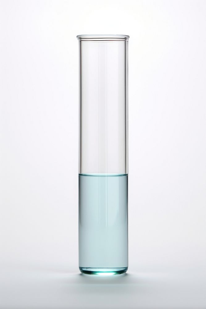 Test tube glass transparent laboratory.