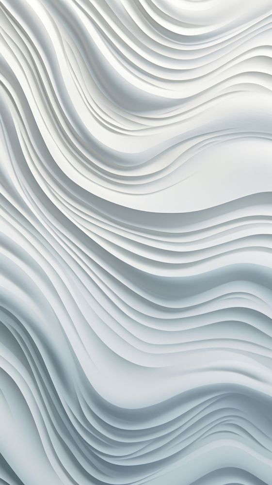 Wave pattern white paper backgrounds. AI generated Image by rawpixel.