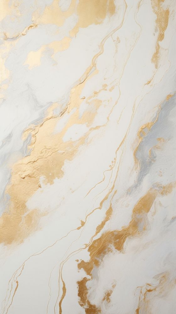 White and gold plaster marble wall. 