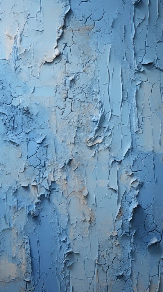 Blue rough paint wall. AI generated Image by rawpixel.