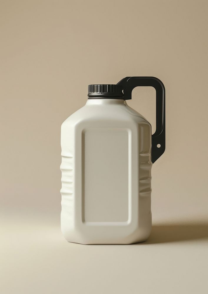 Jerry can bottle milk refreshment.