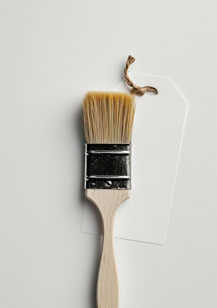 Paintbrush tool white background device.