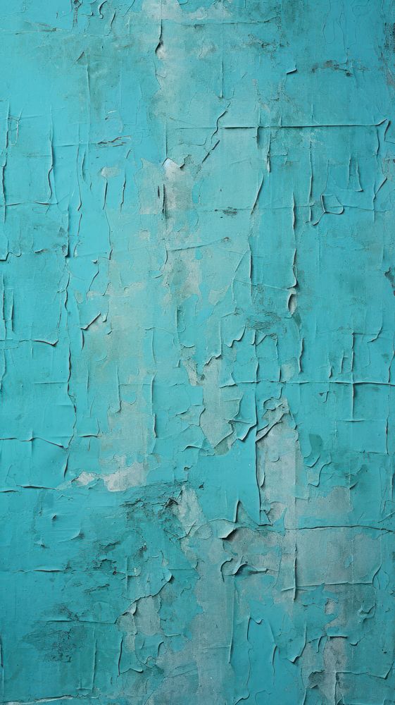 Cyan wall architecture turquoise. AI generated Image by rawpixel.