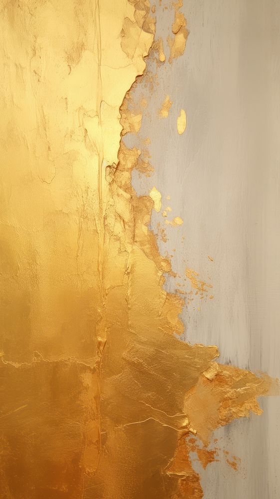 Gold plaster rough paint. AI generated Image by rawpixel.