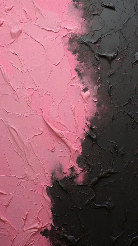 Little black and pink paint backgrounds textured. AI generated Image by rawpixel.