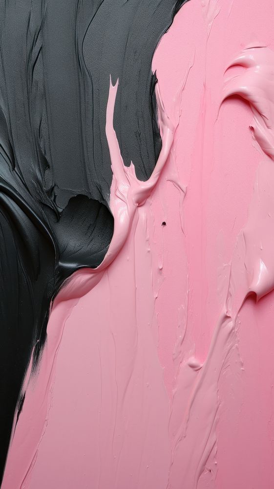 Little black and pink paint backgrounds creativity. AI generated Image by rawpixel.