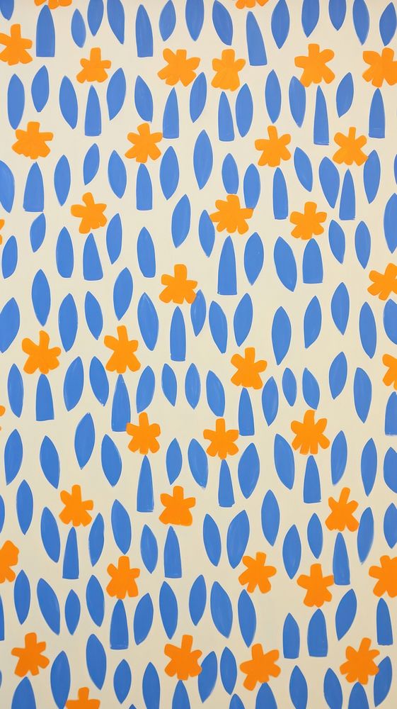  Bluebell flower pattern backgrounds repetition. 