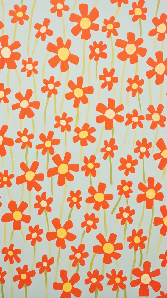  Jasmin flower pattern backgrounds plant. AI generated Image by rawpixel.