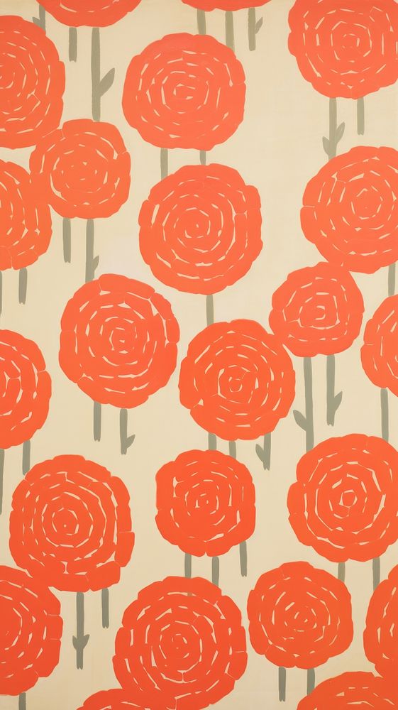  Rose flower pattern backgrounds plant. AI generated Image by rawpixel.