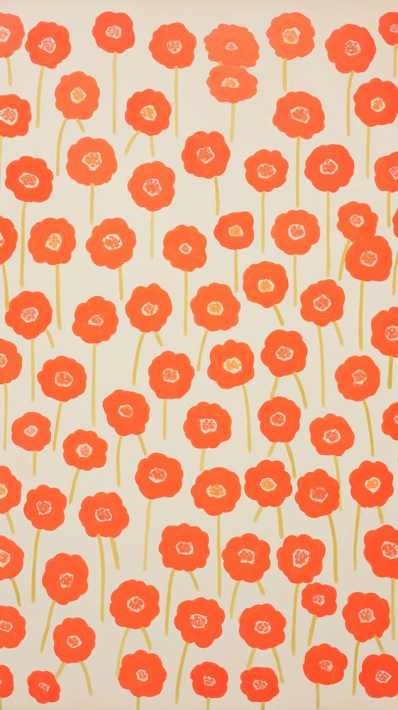  Rose flower pattern backgrounds repetition. AI generated Image by rawpixel.