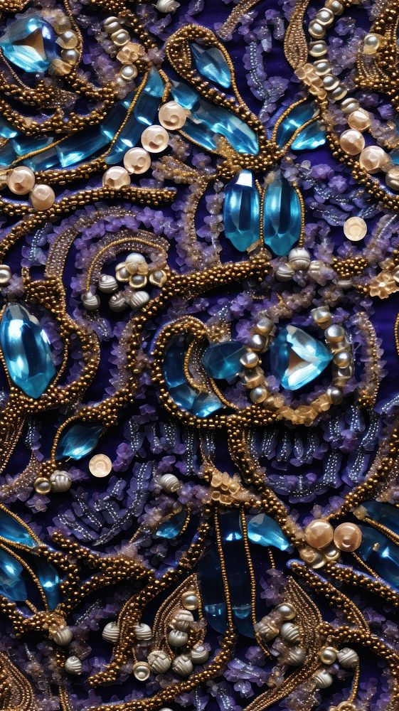 Jewelry pattern gemstone luxury.