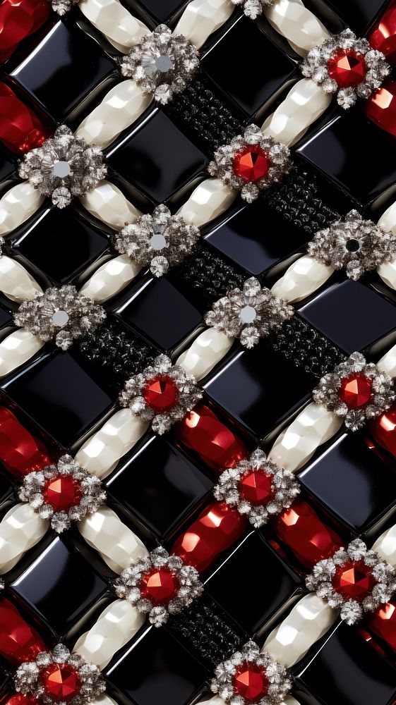 Jewelry gemstone diamond pattern.