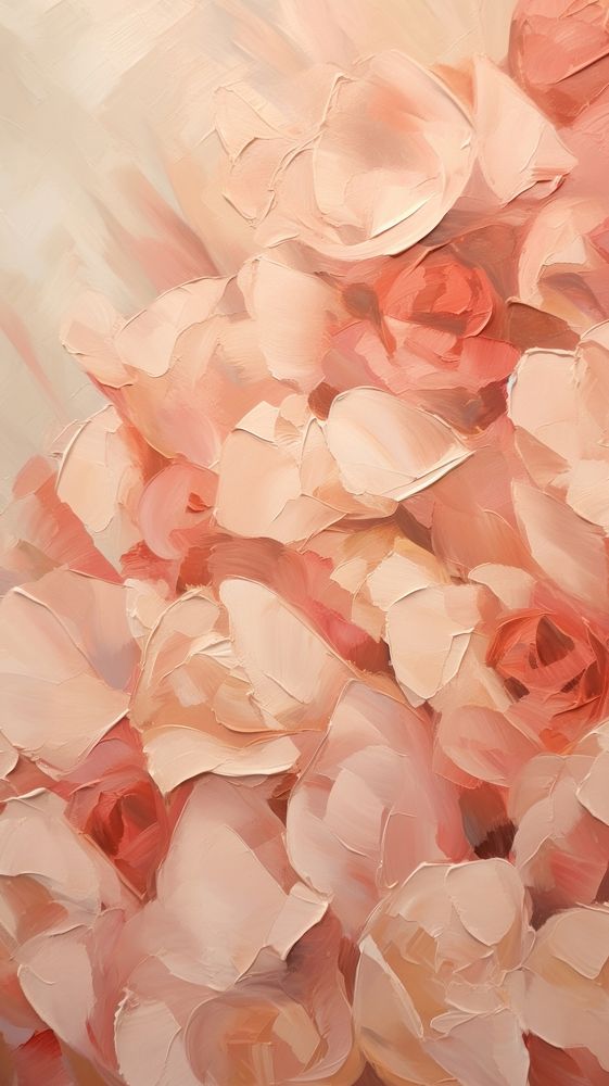  Red rose petals pattern flower backgrounds painting. AI generated Image by rawpixel.