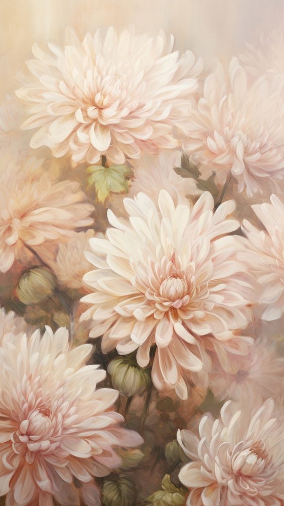  Chrysanthemum flower pattern painting backgrounds chrysanths. 