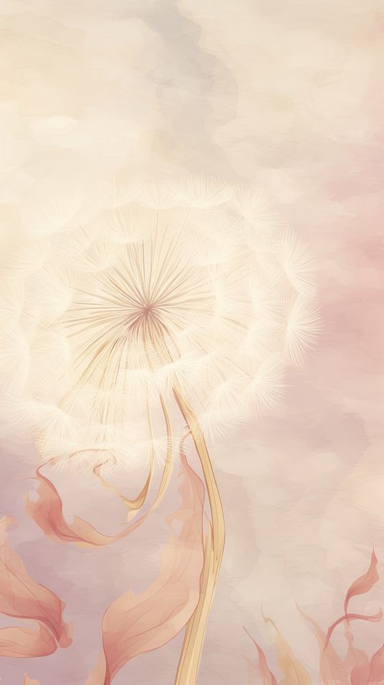  Dandilion flower backgrounds dandelion. AI generated Image by rawpixel.