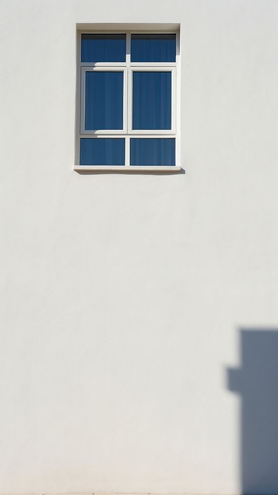  Window of building shadow white wall. AI generated Image by rawpixel.
